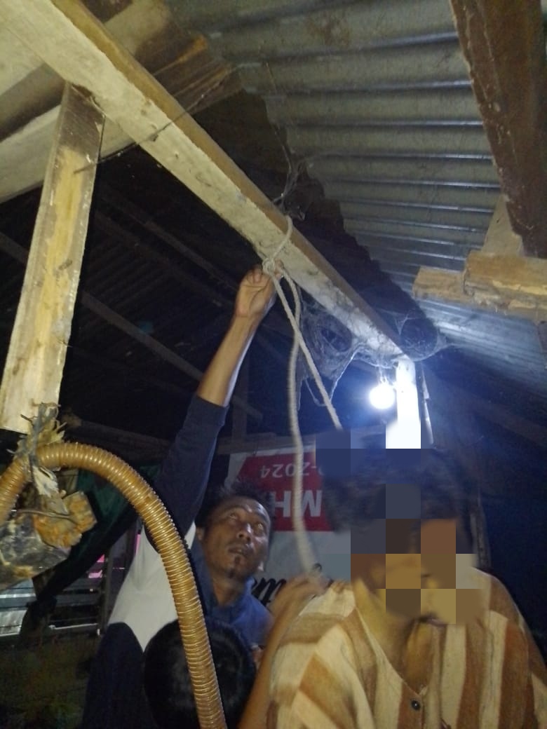 Diduga Depresi, Seorang Pria Ditemukan Gantung Diri