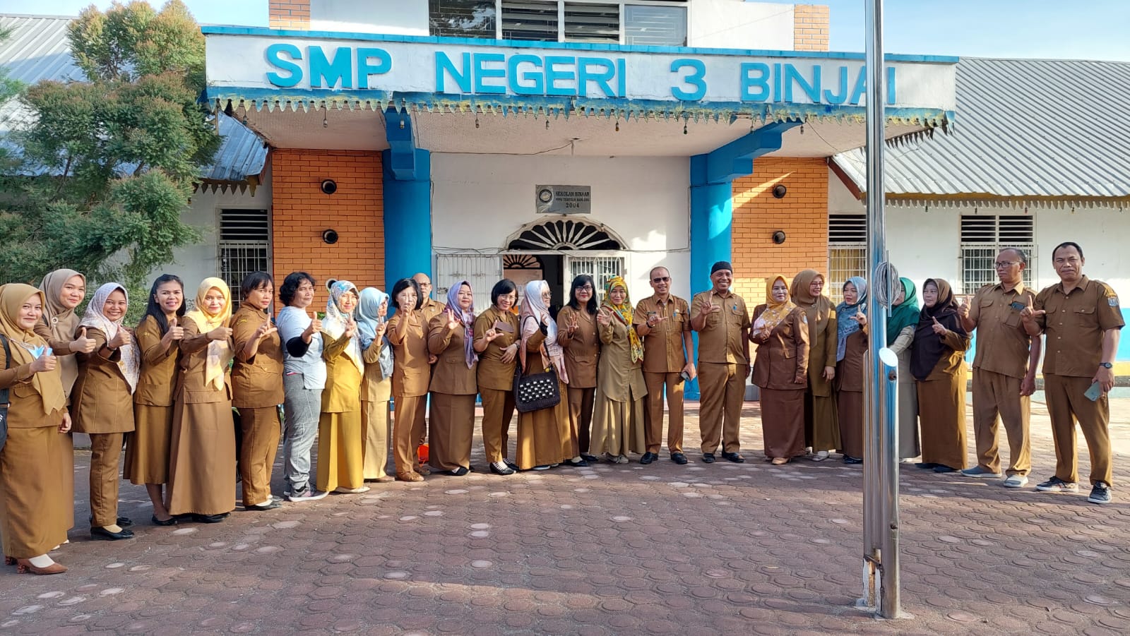 Kadis Pendidikan Binjai Sidak Sarana Sekolah