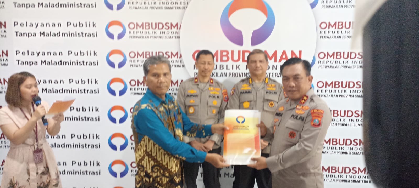 Kasat Binmas Purnabakti, Kapolsek Panyabungan Selatan Naik Pangkat