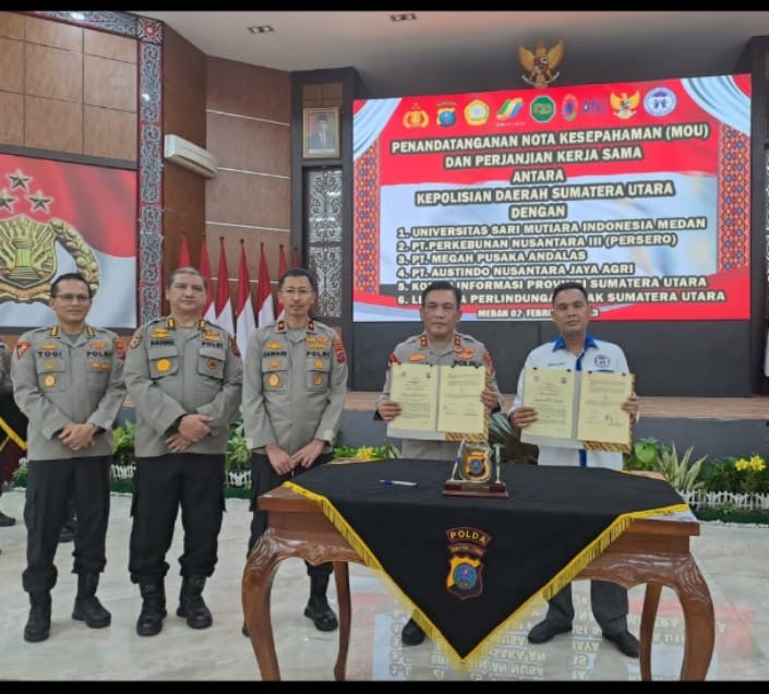 Ketua LPA Tandatangani MoU Perlindungan Anak dengan Kapolda Sumut