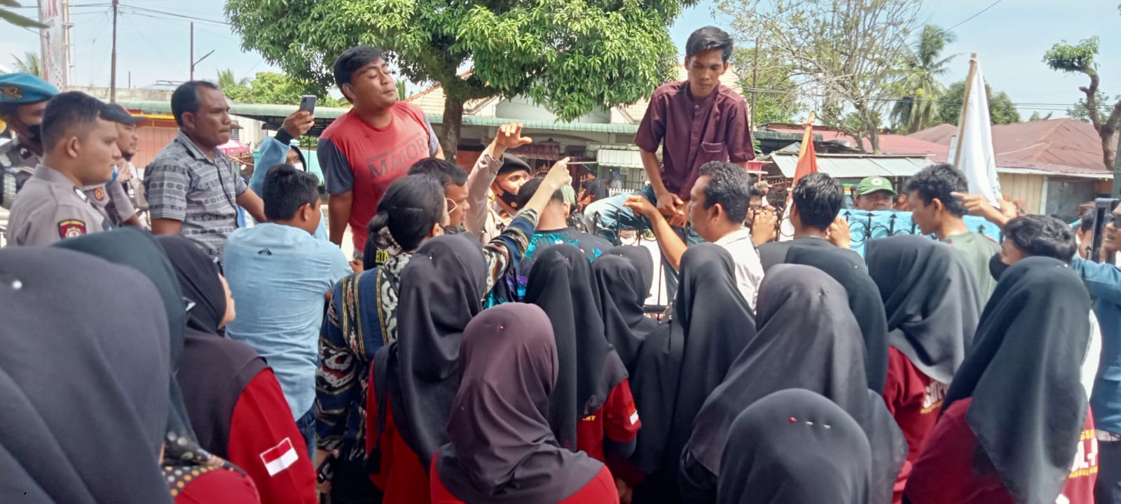 GMP Palas Demo Kejari Palas Minta Usut Dugaan Pungli Rekrutmen PPK Dan PPS