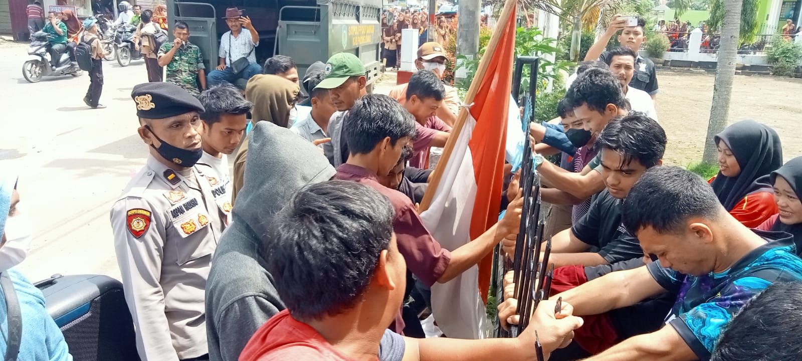 GMP Palas Demo Kejari Palas Minta Usut Dugaan Pungli Rekrutmen PPK Dan PPS