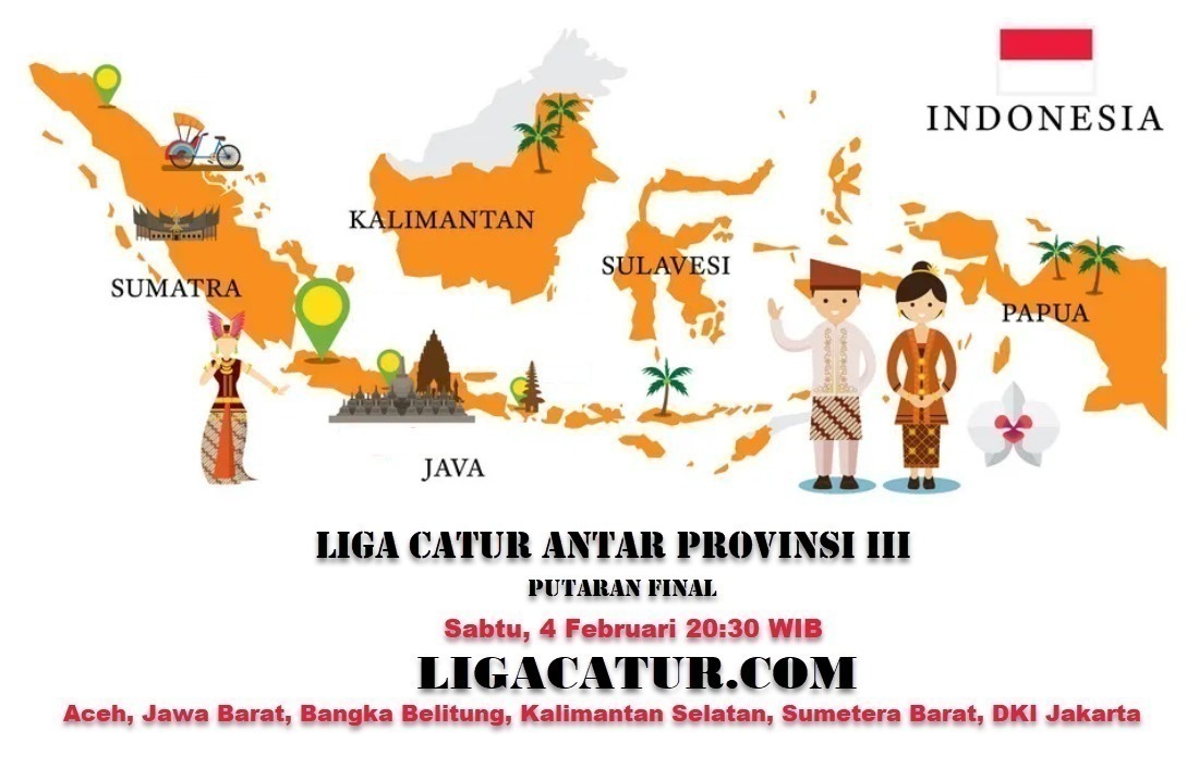 Aceh Tekad Juara Liga Catur Antar Provinsi Seri III LCI 2023