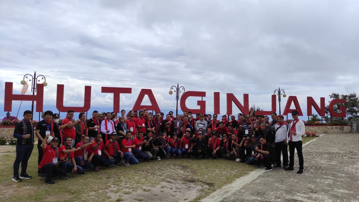 Ekspedisi Kaldera Geopark Toba Dimulai Dengan Mengunjungi Geosite Huta Ginjang