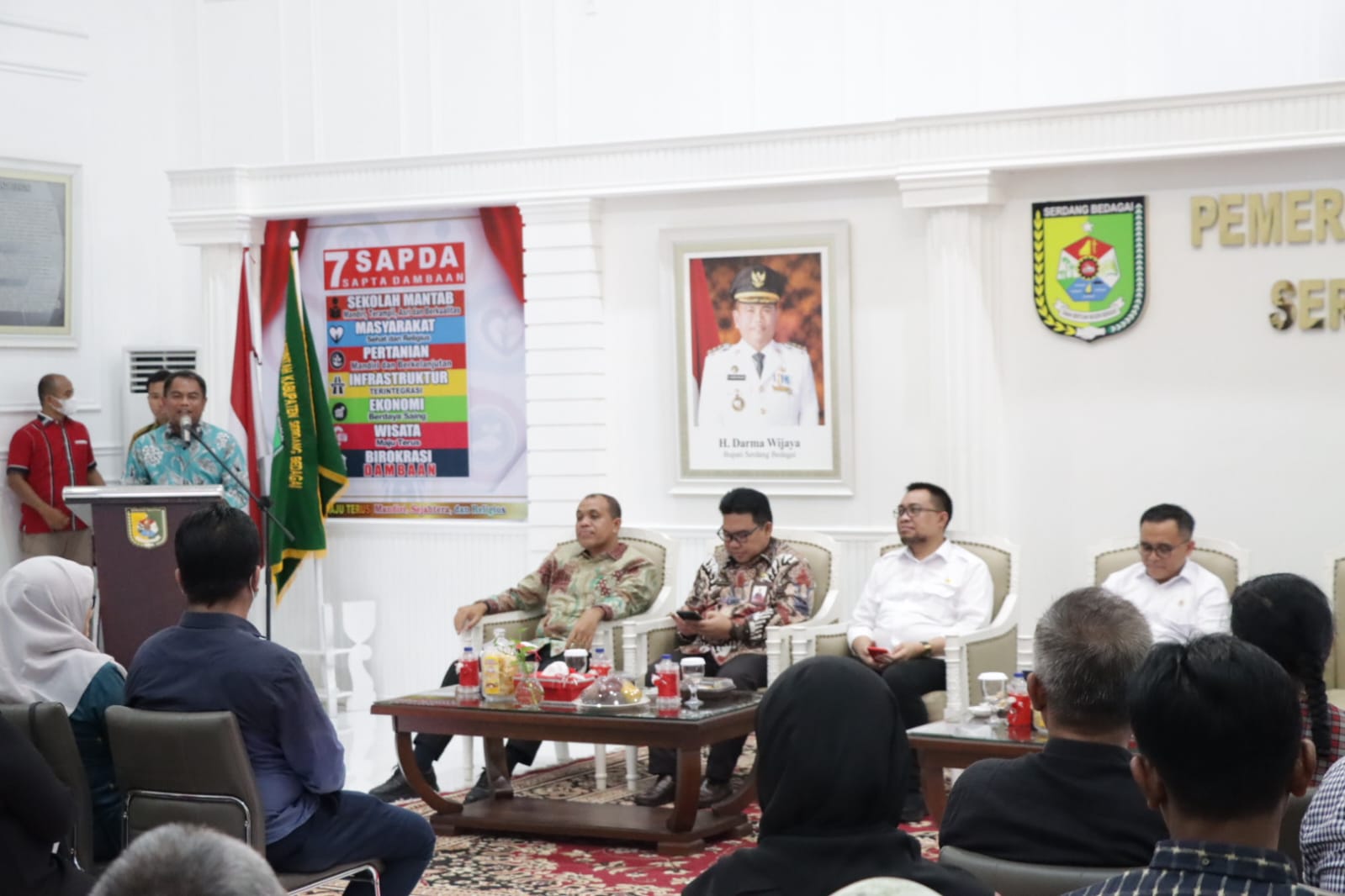Terima Kunjungan Menteri PAN-RB, Bupati Sergai Beberkan Beberapa Isu Dan Rekomendasi