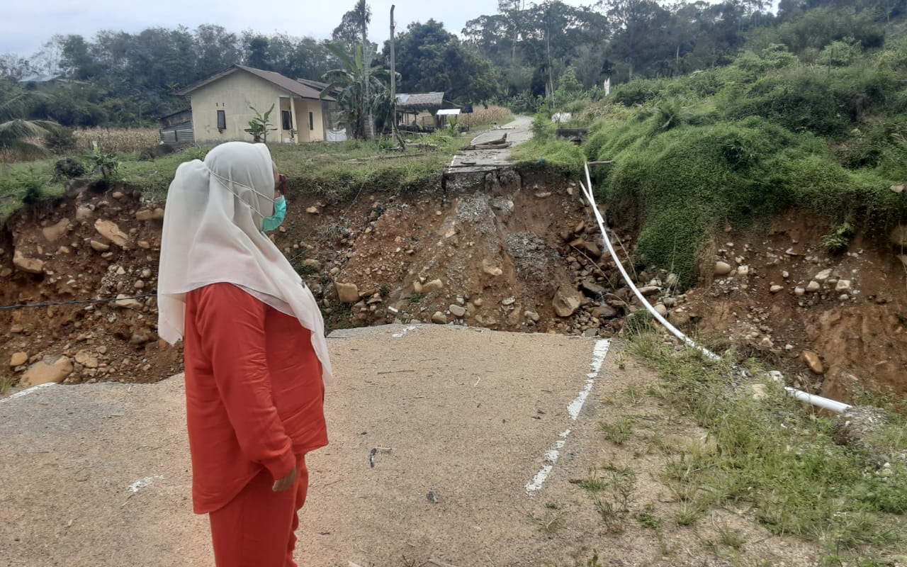 Delapan Rumah Warga Rusak Dihantam Angin Puting Beliung