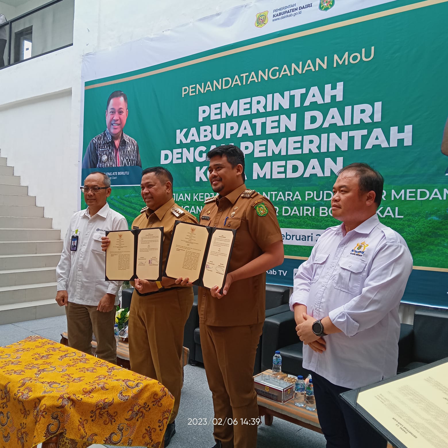 Dua Pemerintahan MoU Bidang Pangan