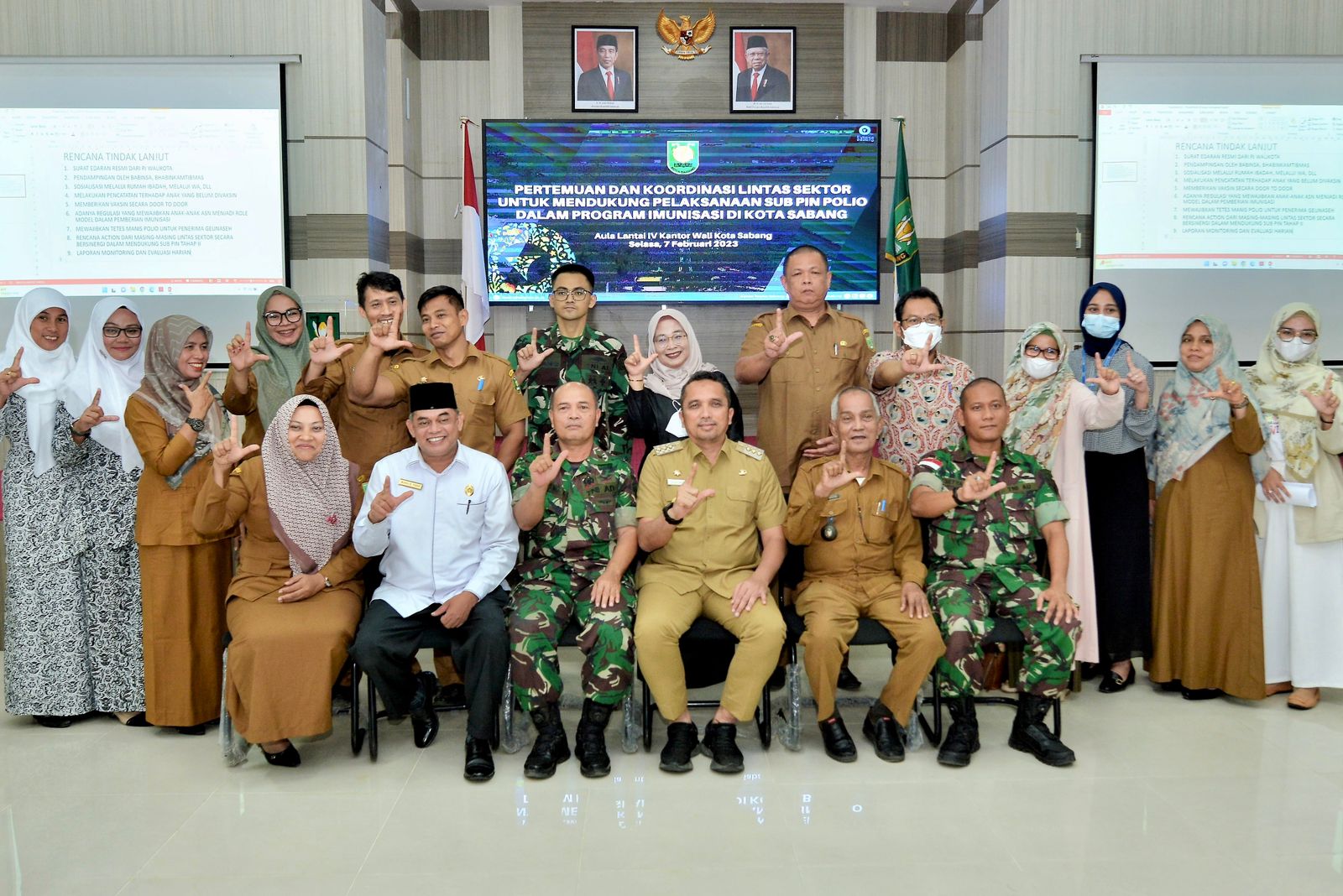 Pj Wali Kota Sabang Ajak Semua Pihak Sukseskan Imunisasi Polio Tahap Kedua