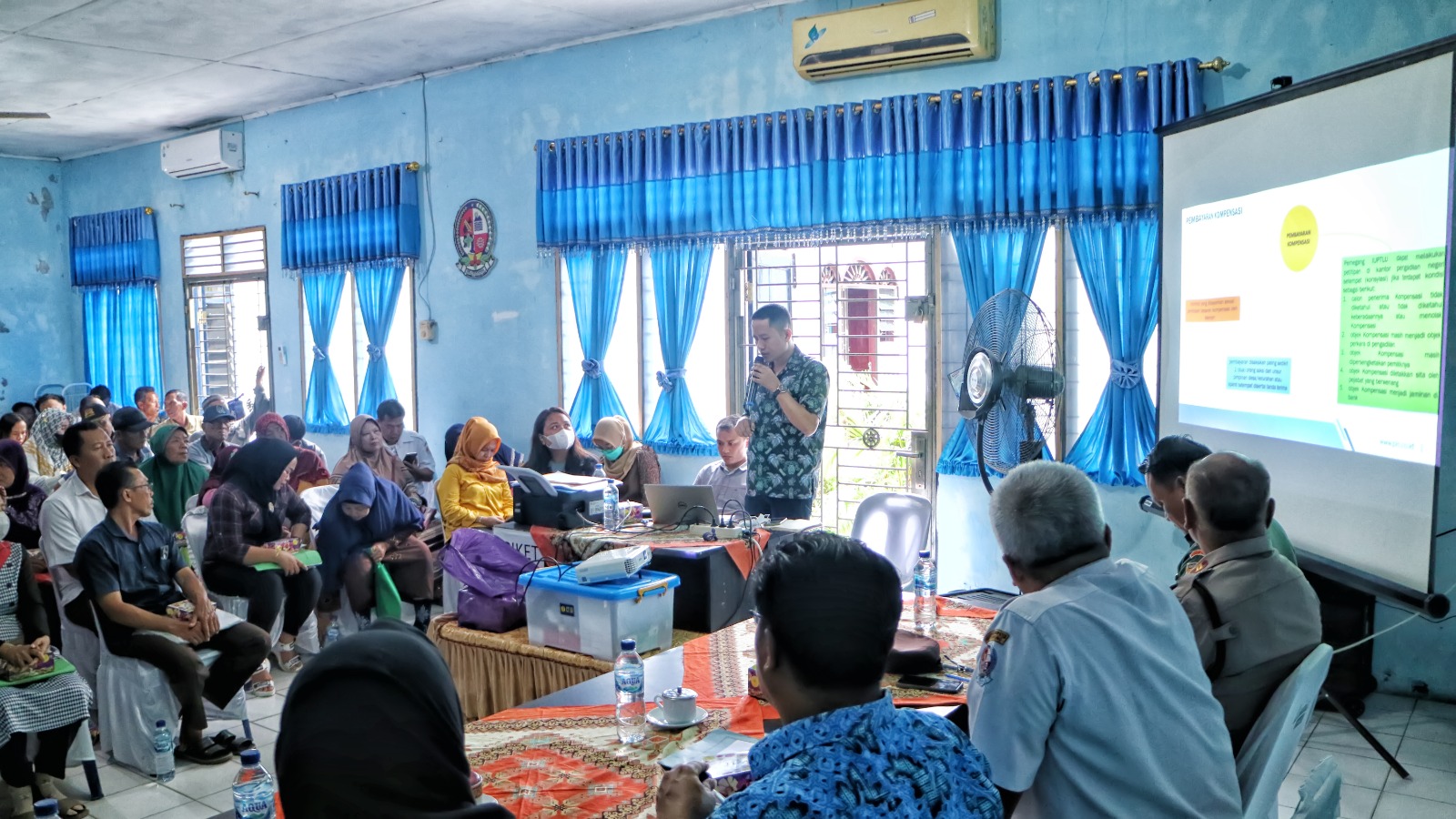 PLN Kembali Gelar Sosialisasi Penilaian Kompensasi Tanah di ROW Jalur SUTT 150 kV Perbaungan-Kualanamu