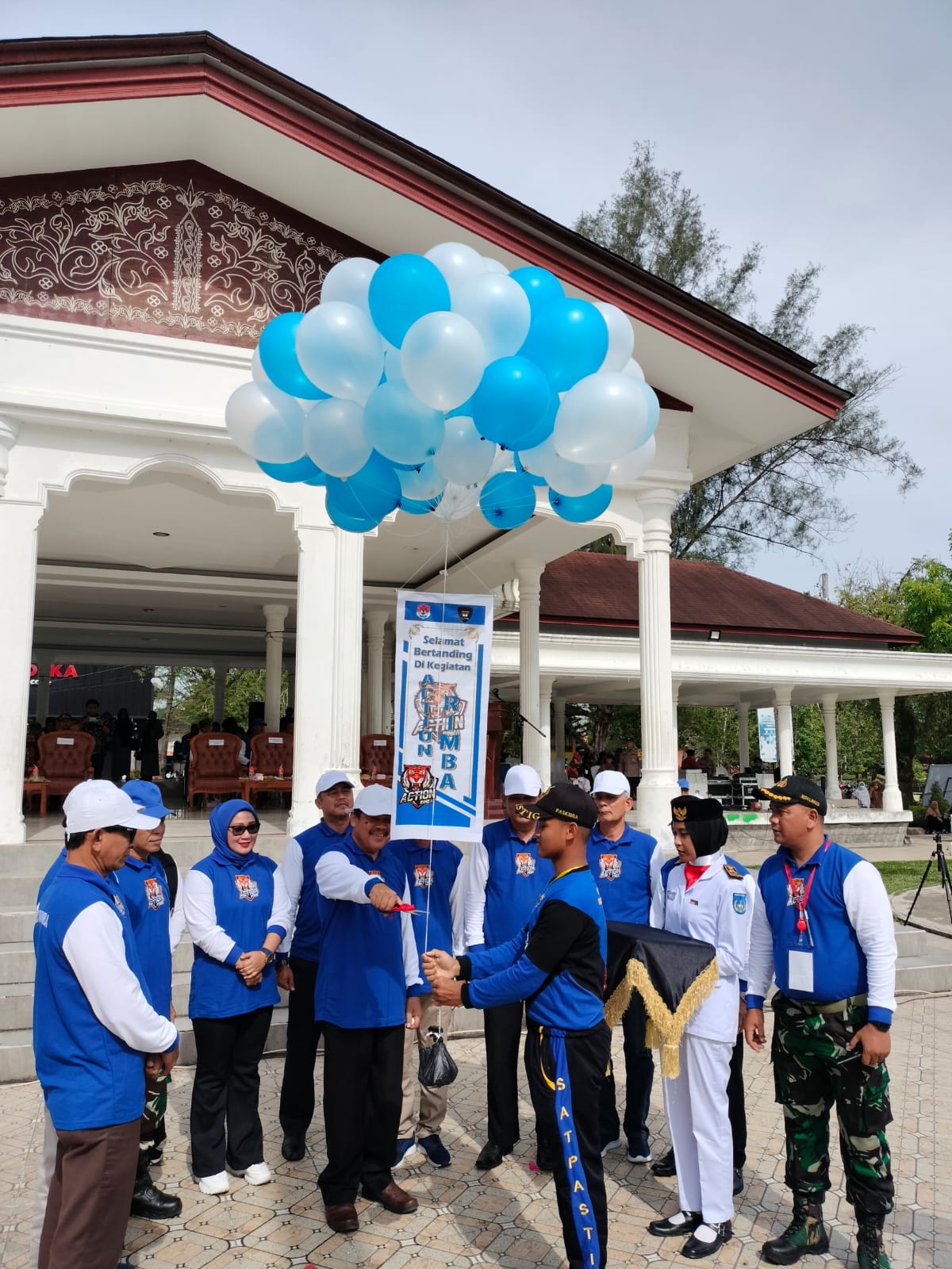 29 SMP/SMA Aceh Dan Sumut Ikuti Paskibra Action Rimba 3 Di SMAN 3 Langsa