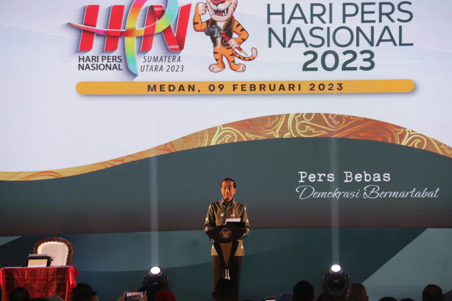 Presiden Jokowi: Dunia Pers Tidak Sedang Baik-baik Saja