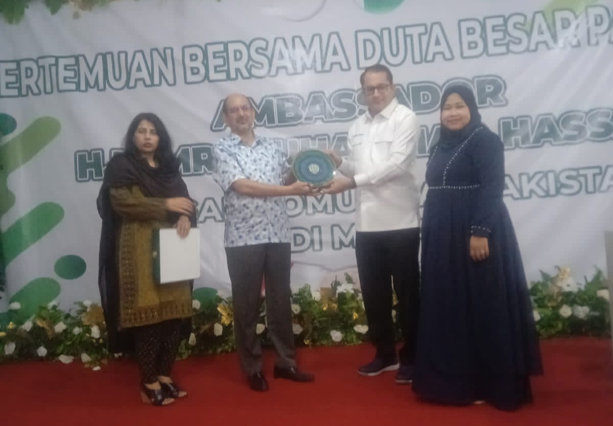 Dubes Muhammad Hassan Bersilaturahmi Dengan Warga Pakistan Di Medan