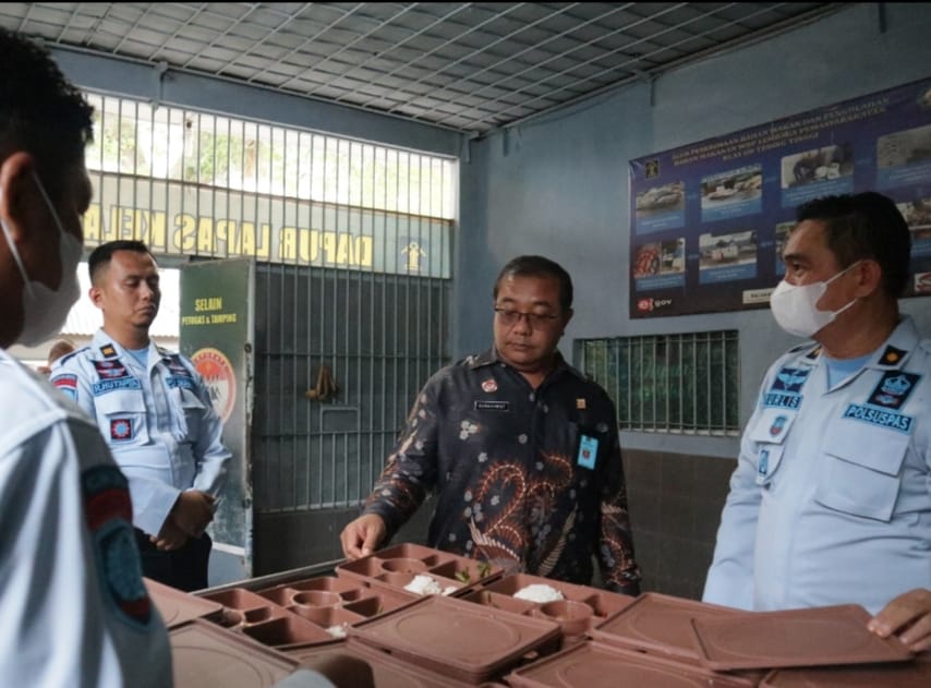 Lapas Klas IIB Tebingtinggi Terima Kunjungan Ditwatkeshab Kemenkumham RI
