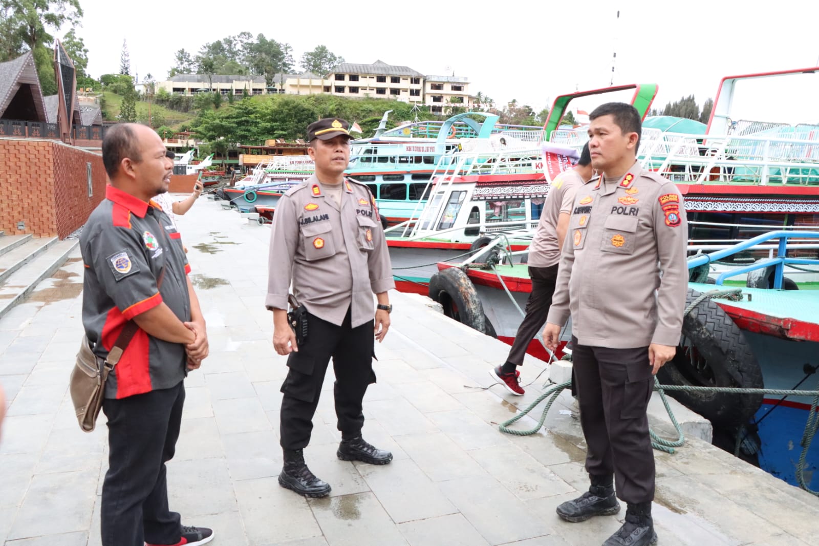 Hindari Macet Saat F1H2O, Kapolres Simalungun Imbau Manfaatkan Moda Transportasi Air