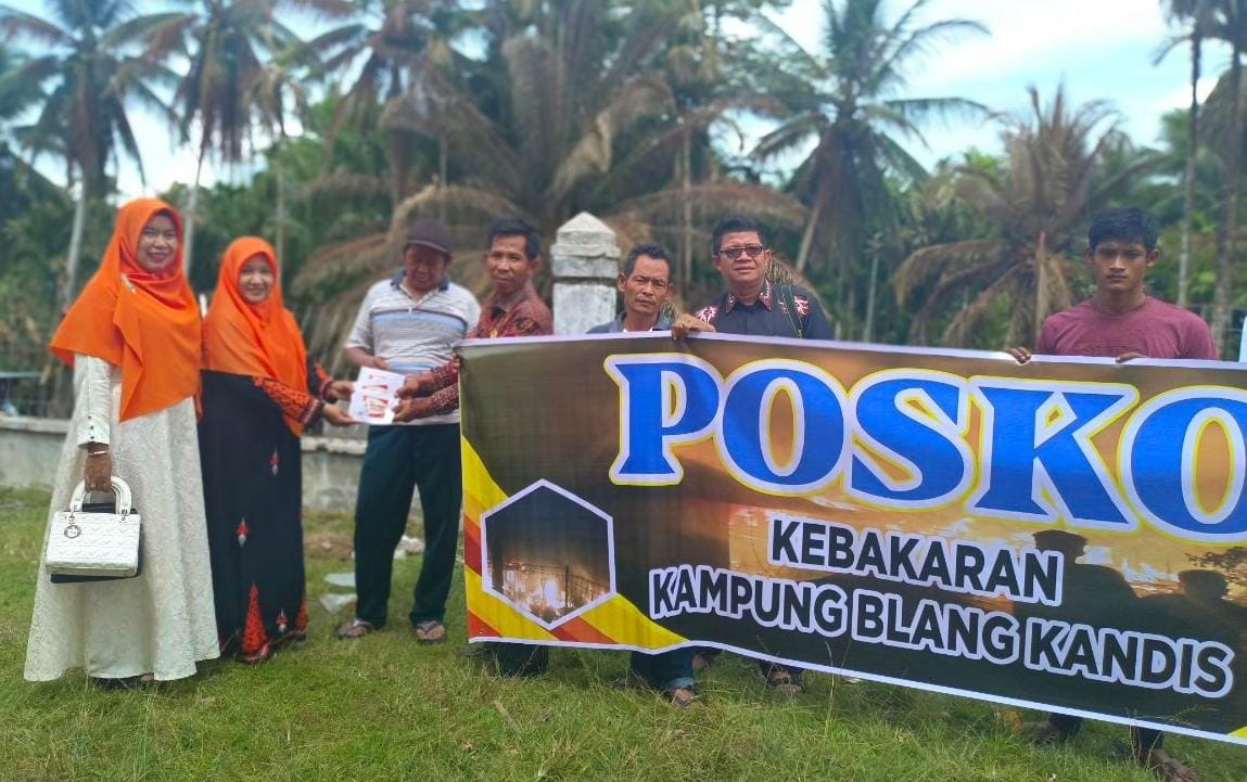 Nova Zahara Bantu Korban Kebakaran Di Kp. Blang Kandis