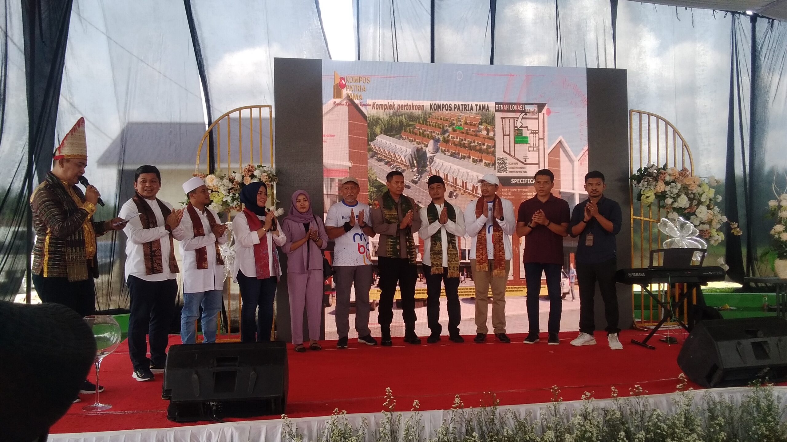 Soft Launching Perdana Pertokoan Perumahan Kompos Patria Tama Dimulai