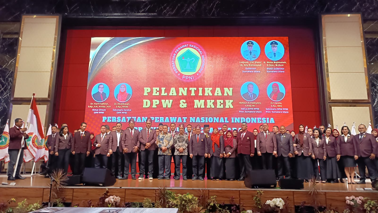 Pengurus PPNI Sumut Resmi Dilantik