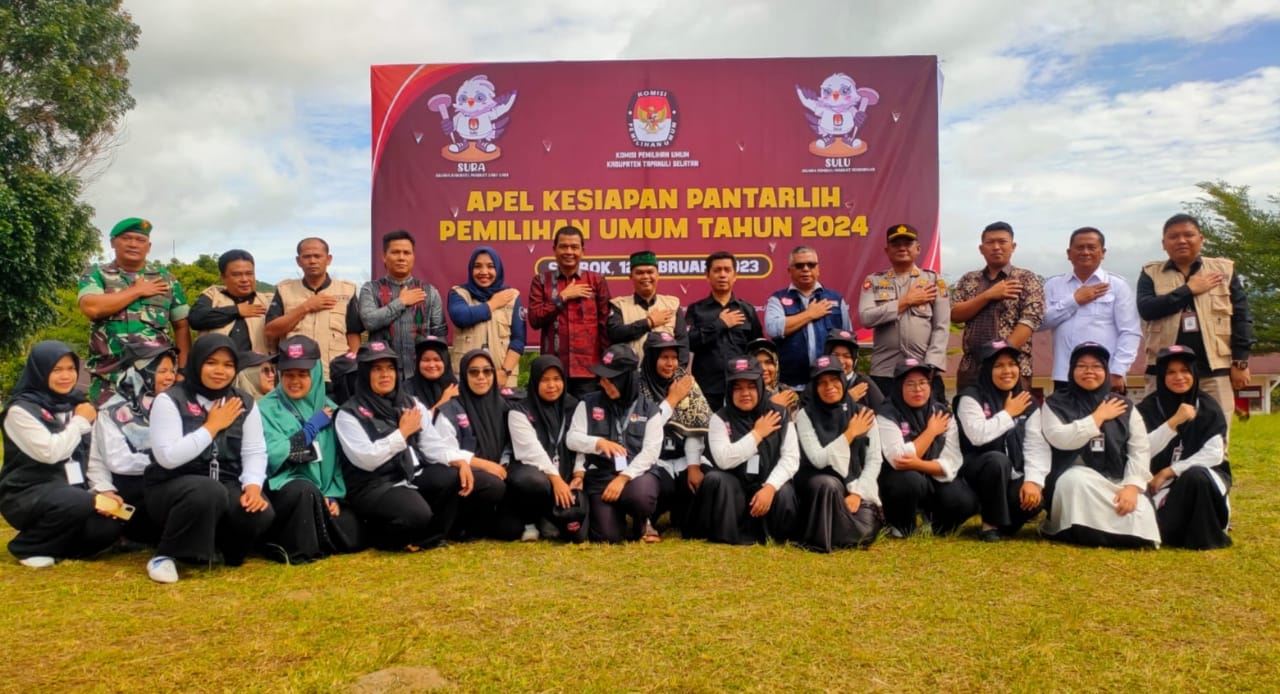 KPU Tapsel Apel Kesiapan Pantarlih, 1.067 Pantarlih Mulai Lakukan Coklit