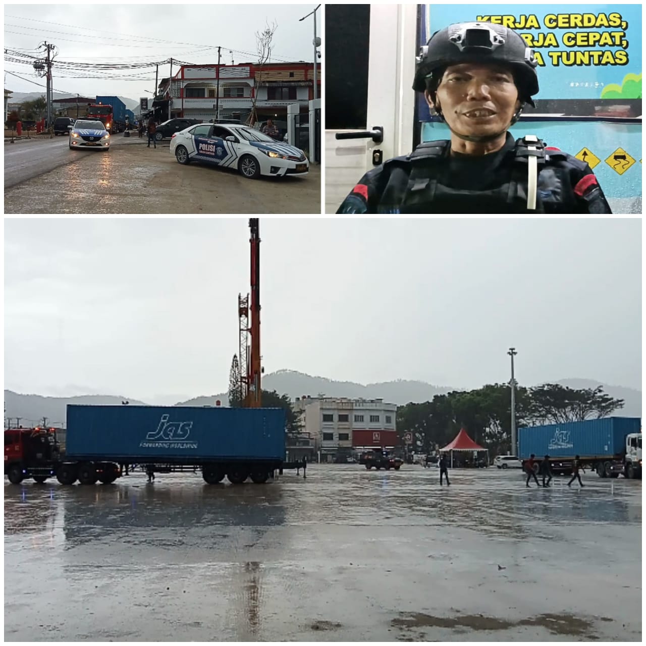 Hari Ini Delapan Unit Kontainer F1H2O Tiba Di Balige