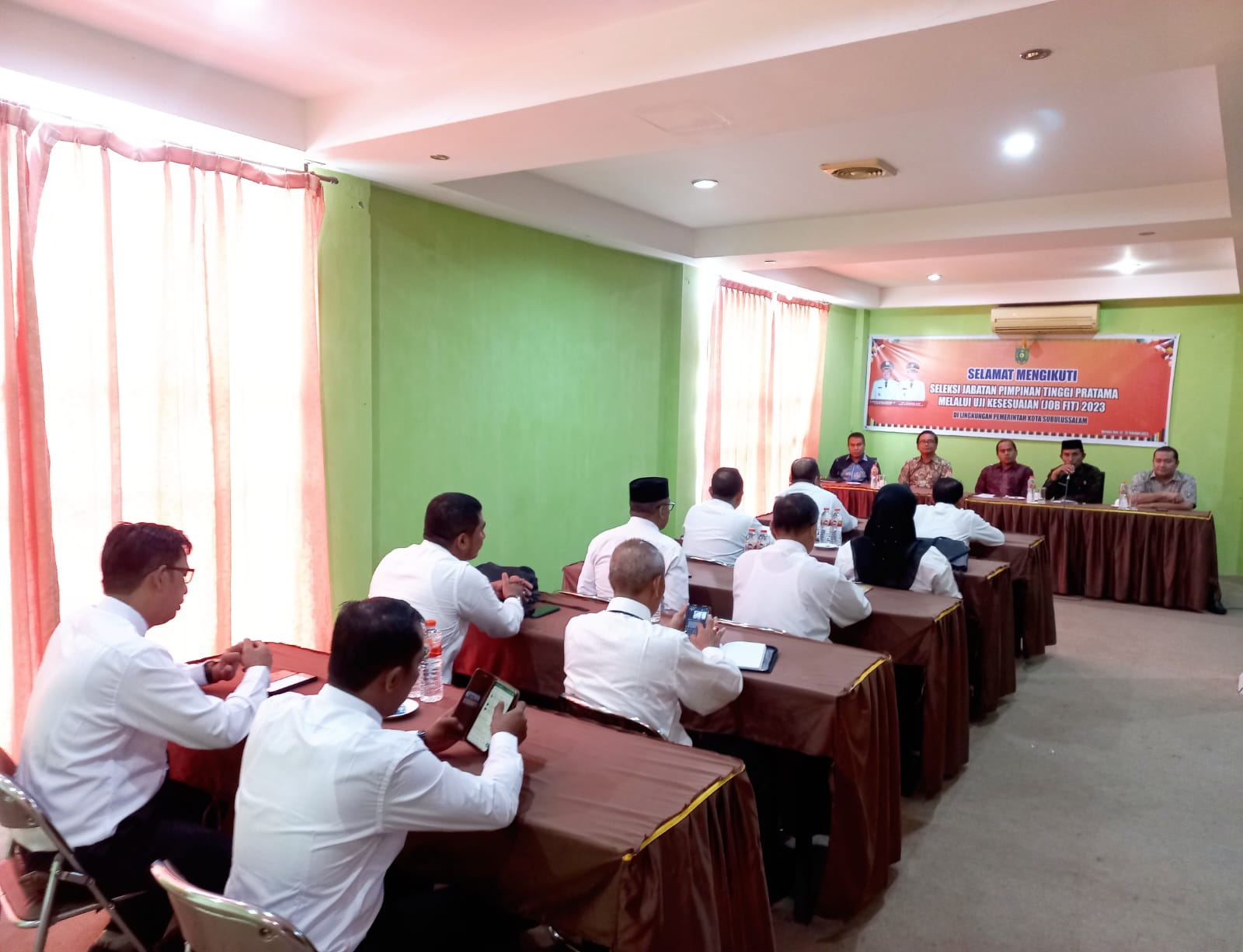 10 Pejabat Pemko Subulussalam Ikut Jobfit