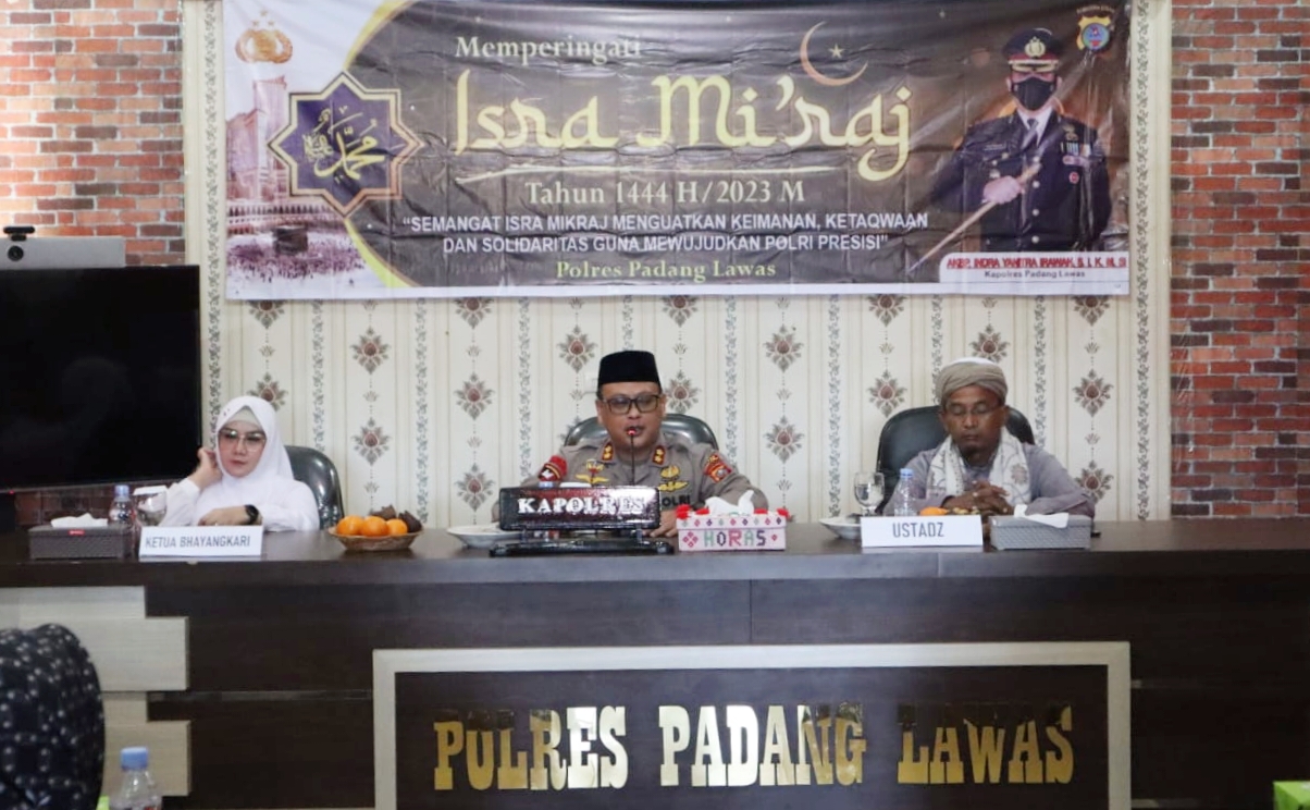 Kapolres Palas Ajak Seluruh Personel Perkuat Iman Dan Taqwa