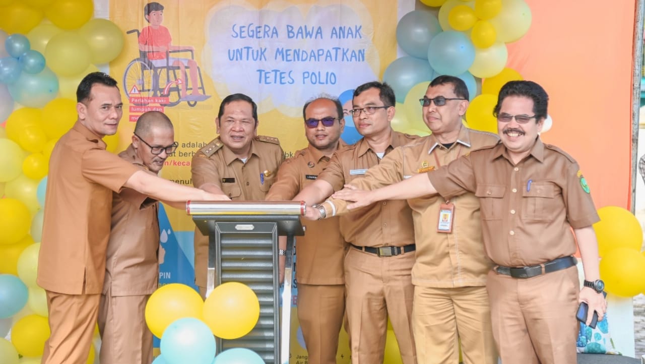 Dinkes Targetkan 19.936 Anak Sidempuan Imunisasi Polio
