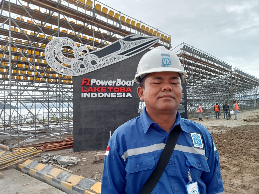 H-11 Pembangunan Venue F1H2O Sudah 95 Persen