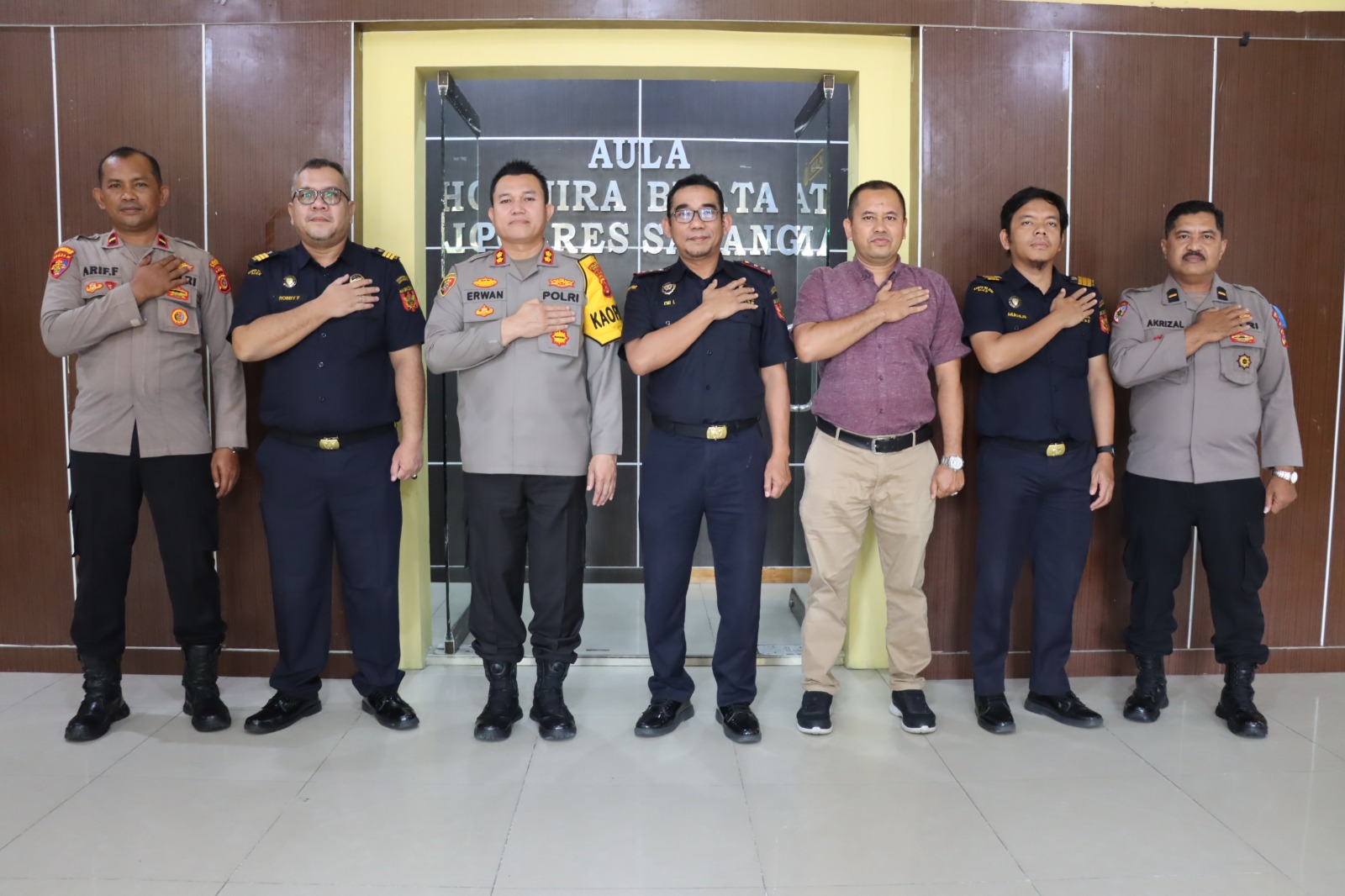 Tingkatkan Sinergitas, Kapolres Sabang Terima Kunjungan Kepala BC Sabang