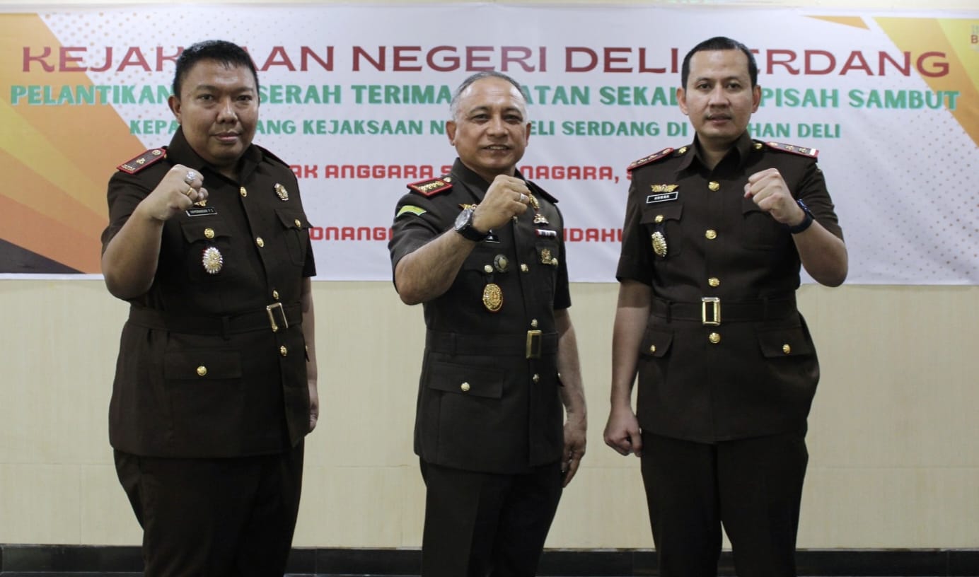 Lantik Kacabjari Labuhan Deli, Kajari: Insan Adhyaksa Dituntut Loyal Kepada Institusi