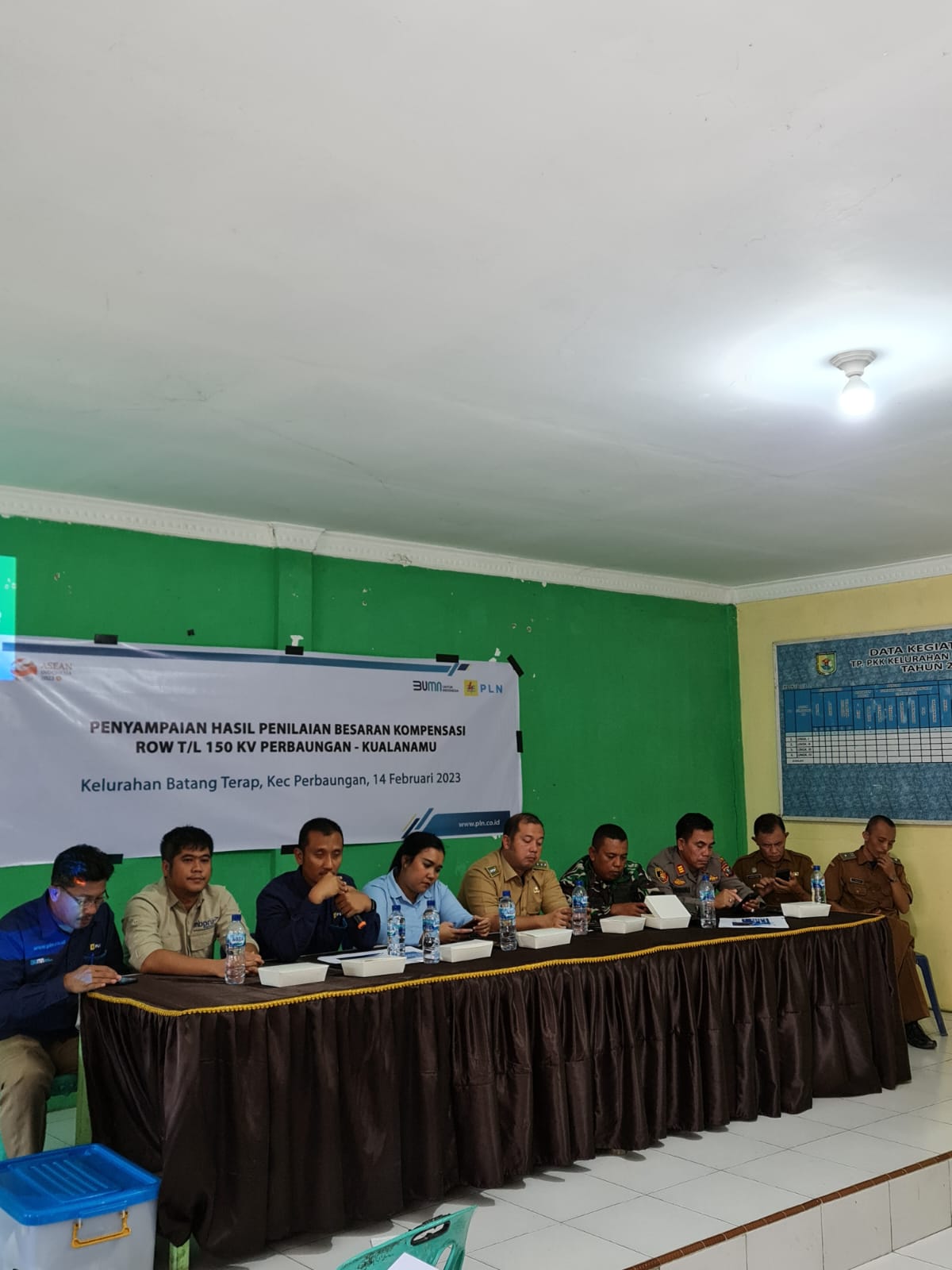 PLN Gencar Sosialisasikan Penilaian Kompensasi Tanah di ROW Jalur SUTT 150 kV Perbaungan-Kualanamu