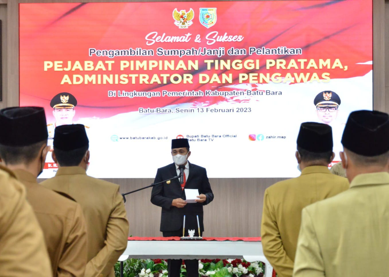 Bupati Batubara Zahir Tidak Segan Bertindak