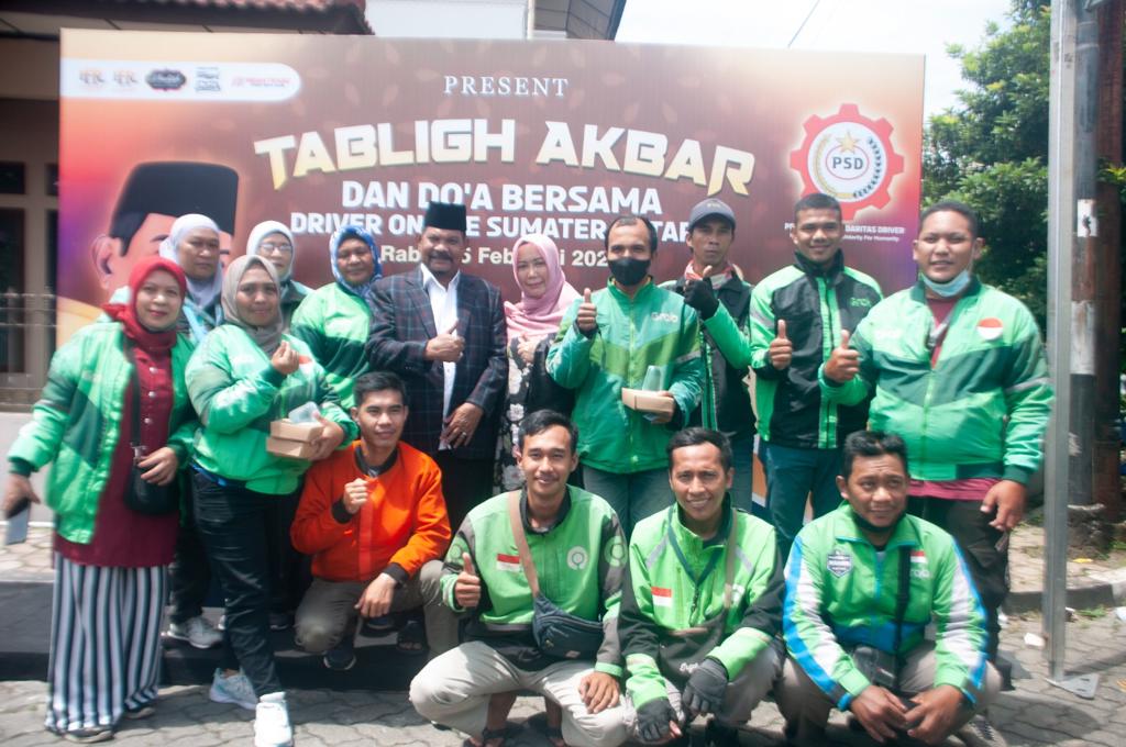 Silaturahmi Akbar Dengan PSD Ojol, Rahudman Ingin Terus Bangun Kepercayaan Publik