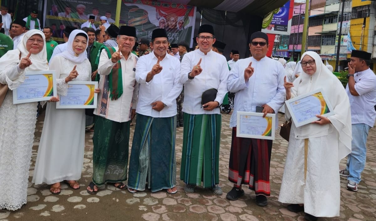 Kepala KUA Sidempuan Utara Terharu Orang Tuanya Dianugerahi Pejuang NU