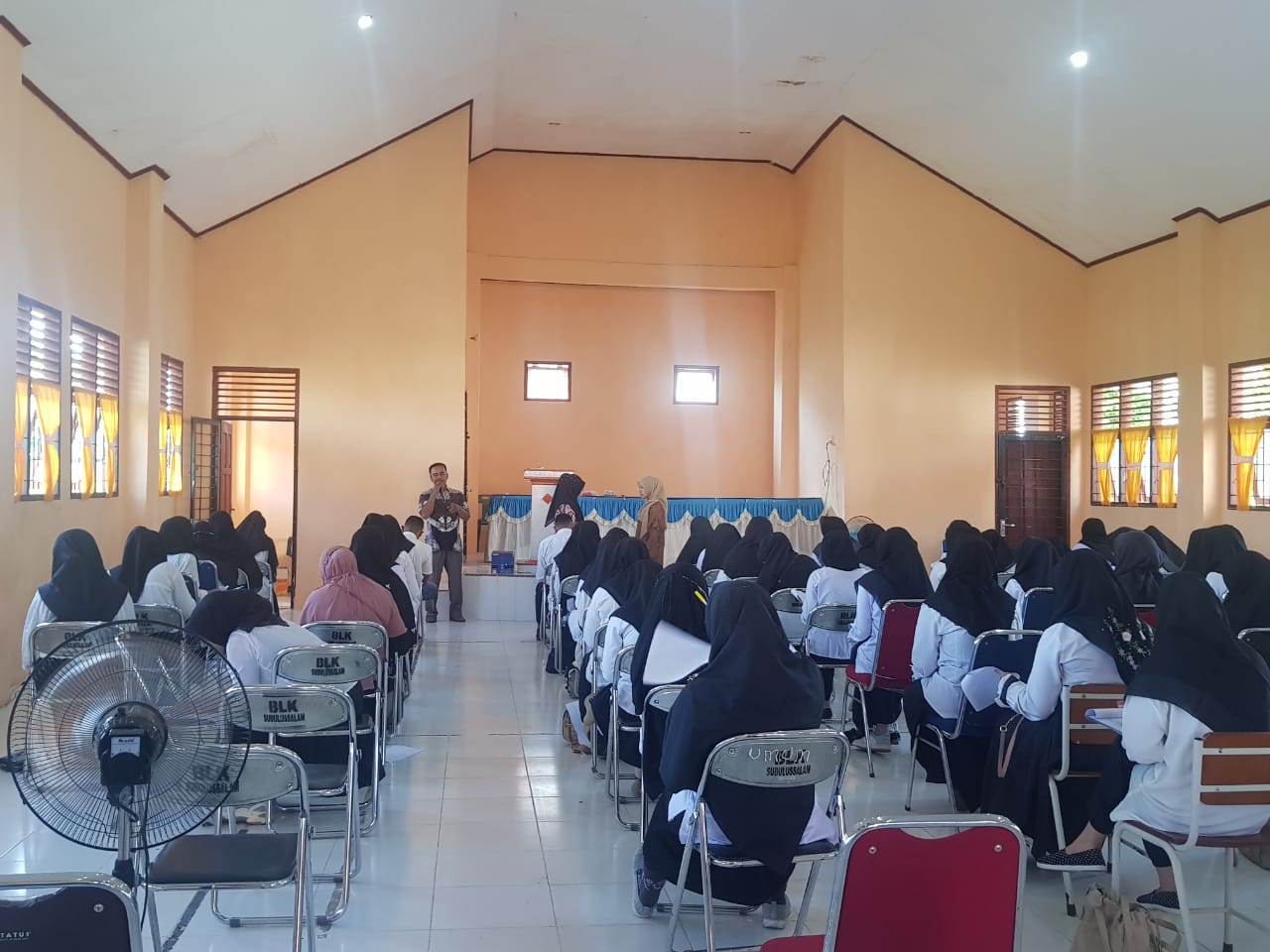 Disnakertrans UPTD BLK Subulussalam Seleksi Calon Peserta PBK