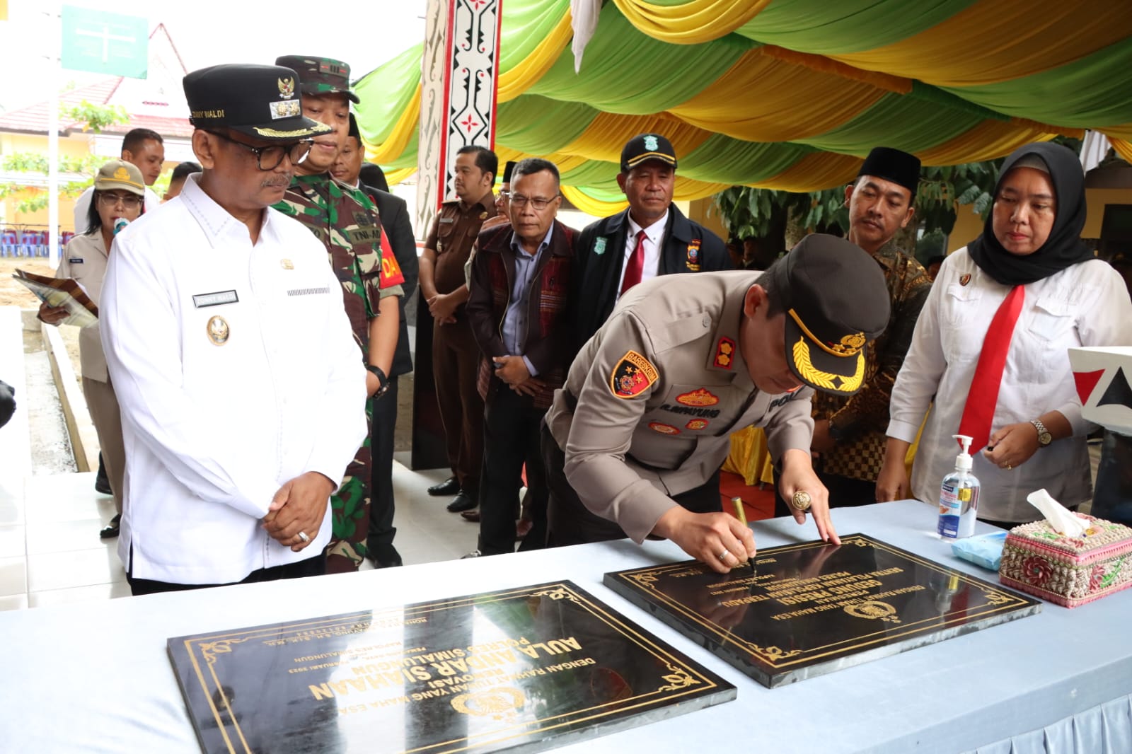 Kapolres Simalungun Resmikan Gedung Presisi SPKT