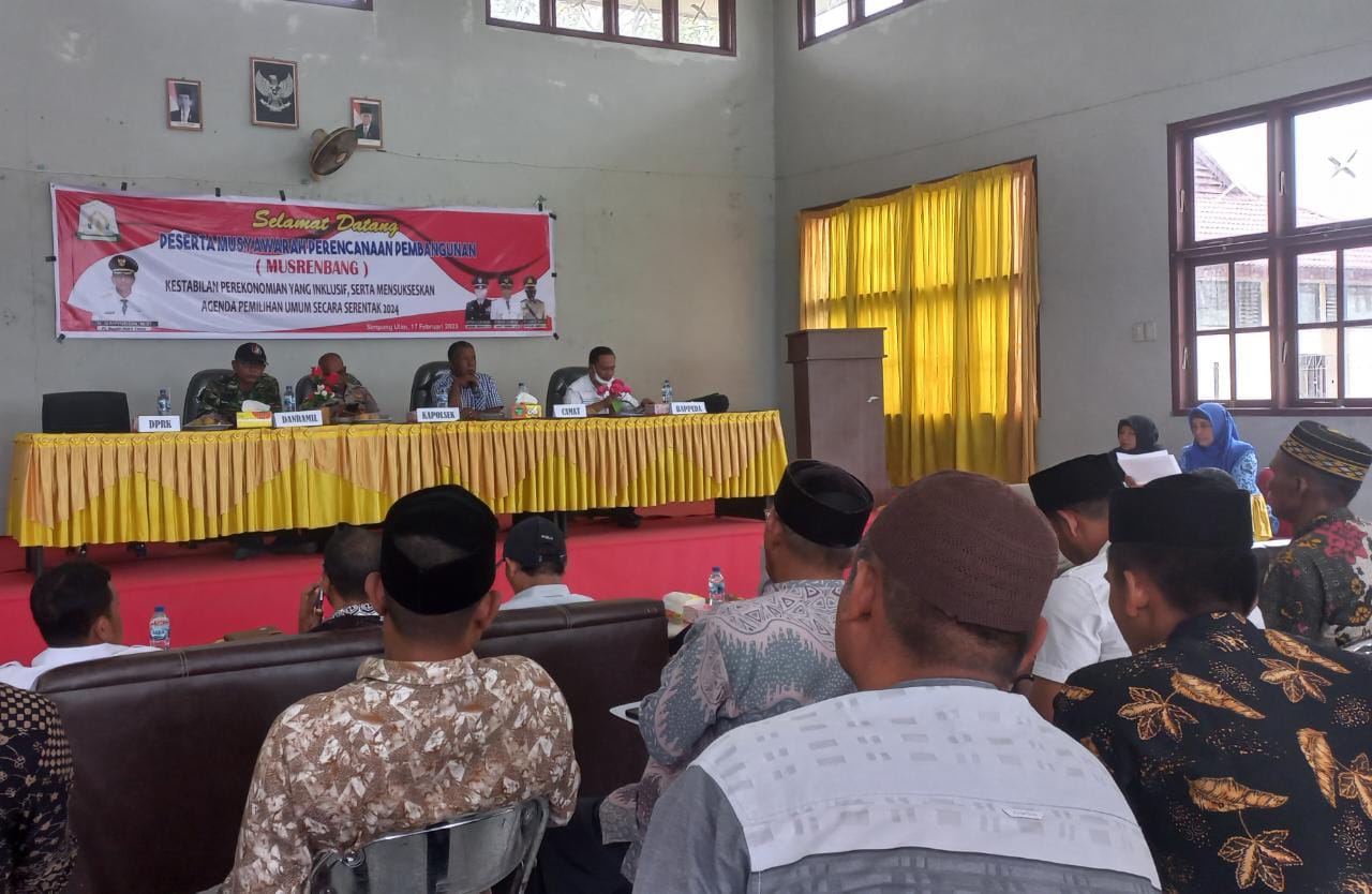 Usulan Musrenbang Diharap Terealisasi