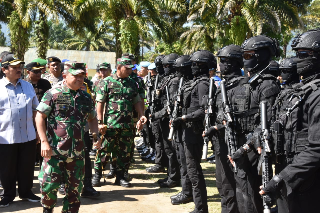 Pangdam I/BB Pimpin Apel Gelar Pasukan Pengamanan Kunker Presiden RI