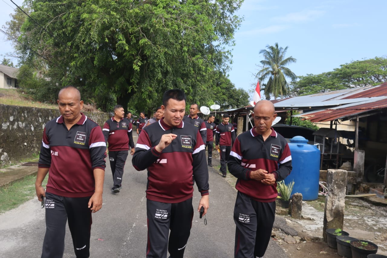 Kapolres Sabang Inspeksi Ke Aspol Ie Meulee