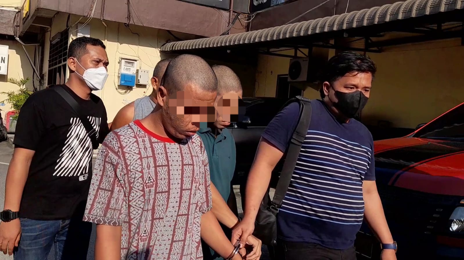 Polisi Ringkus Tiga Begal Yang Merampas Sepedamotor Pasutri