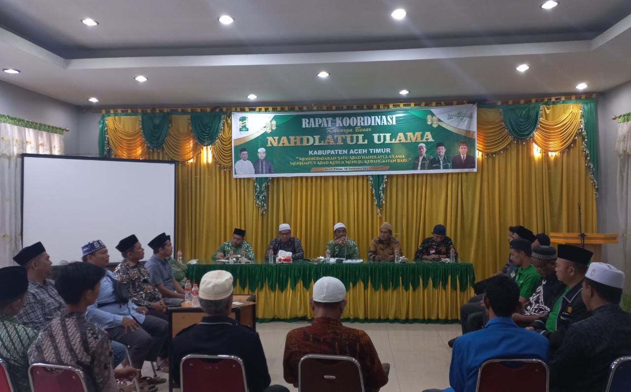 NU Segera Kukuhkan Banom Dan MWC Se-Aceh Timur