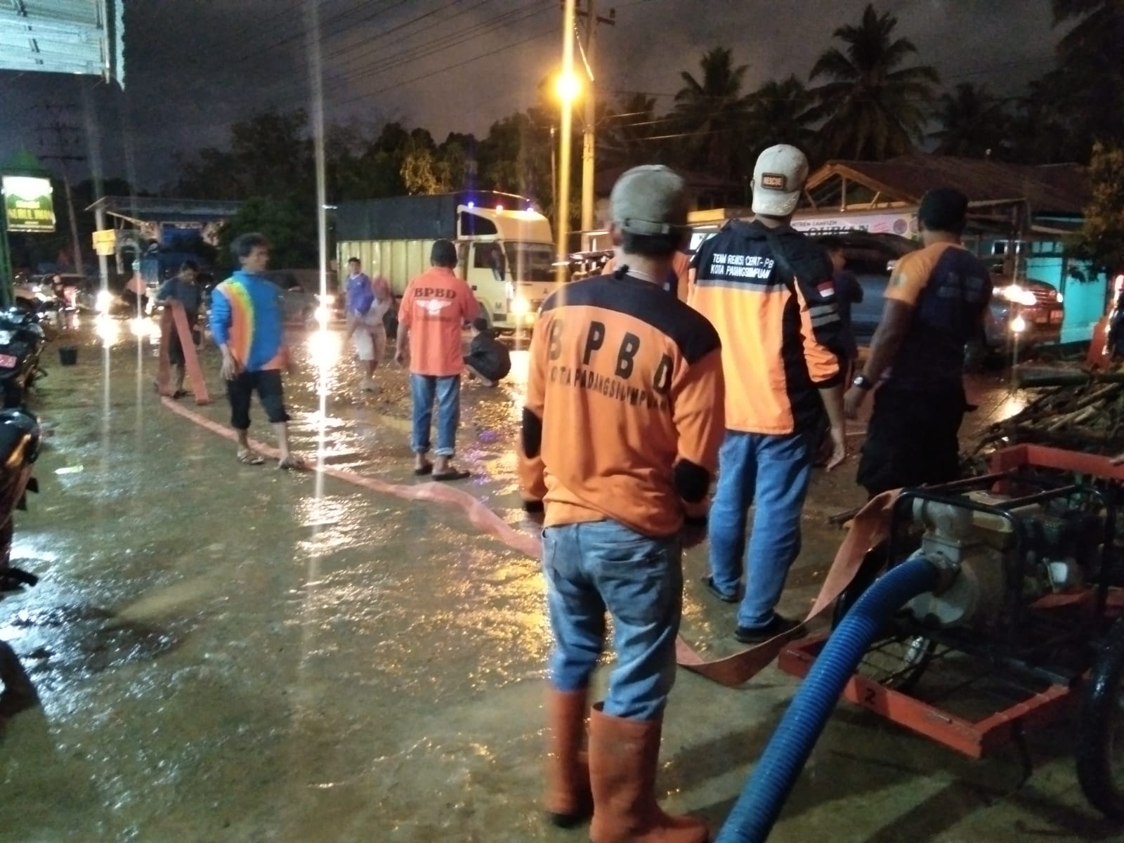 Hujan Lebat, Sidempuan Direndam Banjir, Pemko Gercep