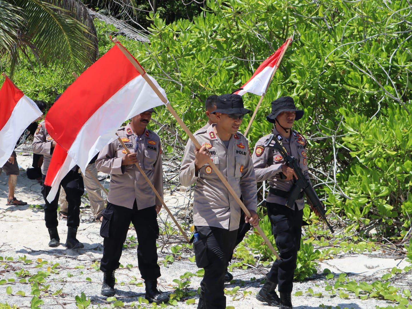 Kapolres Simeulue Pimpin Patroli Pulau Terluar