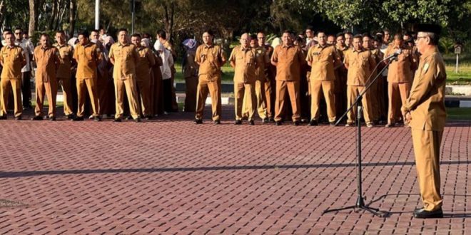 Pimpin Apel, Staf Ahli Gubernur Pamit Masuki Pensiun