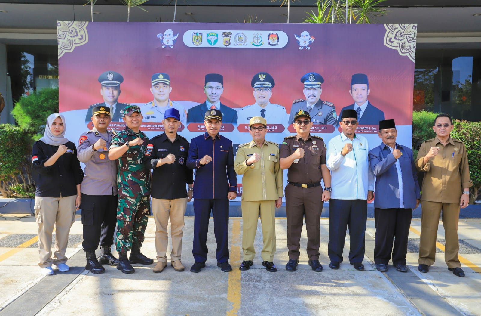 Pemko Banda Aceh Gelar Apel Kesiapan Pemilu