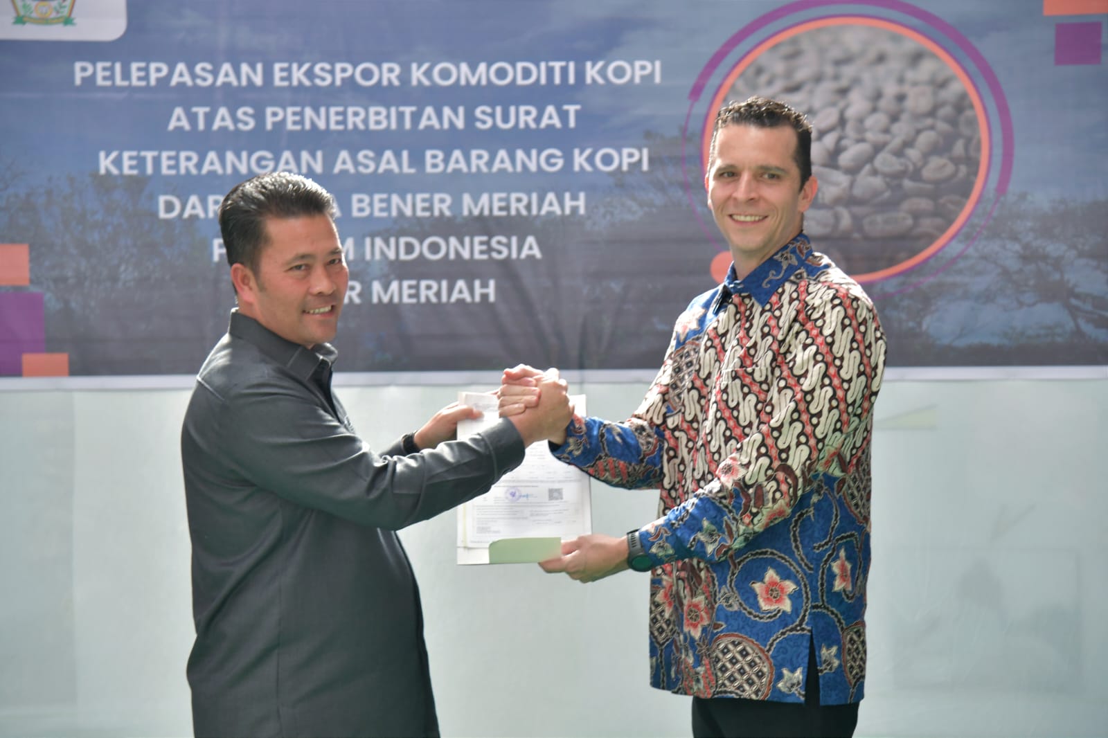 40 Ton Kopi Bener Meriah Diekspor Ke Belgia