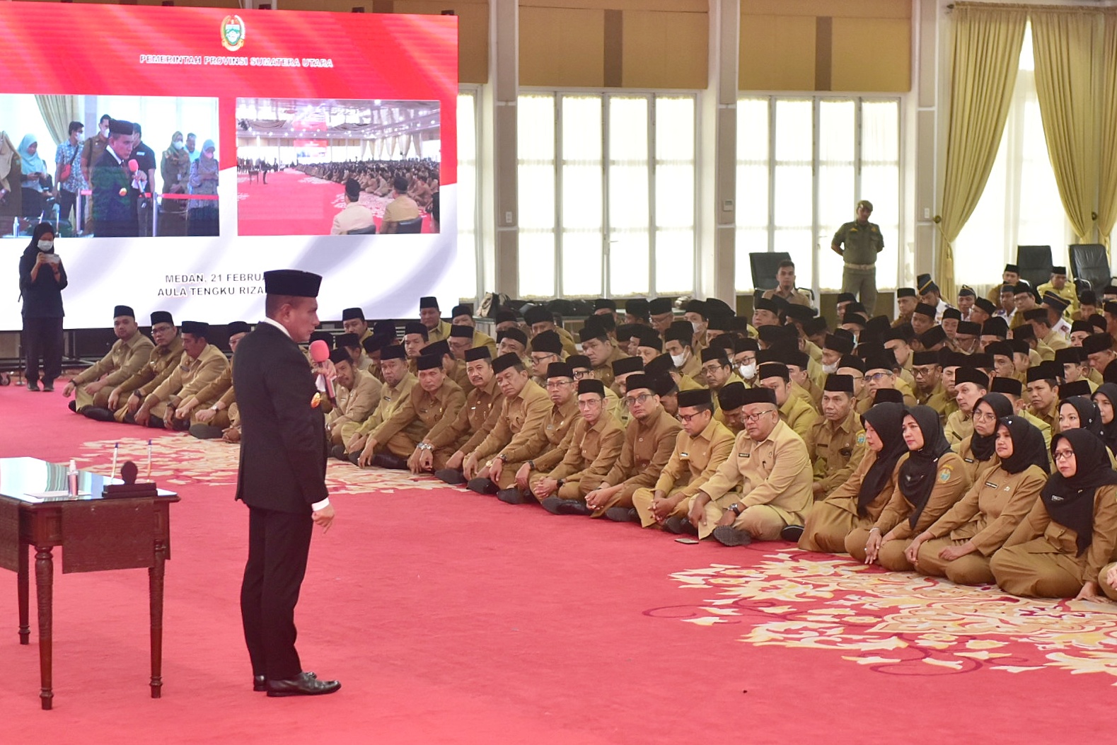 Gubsu Mengaku Sudah Lelah Melantik Pejabat