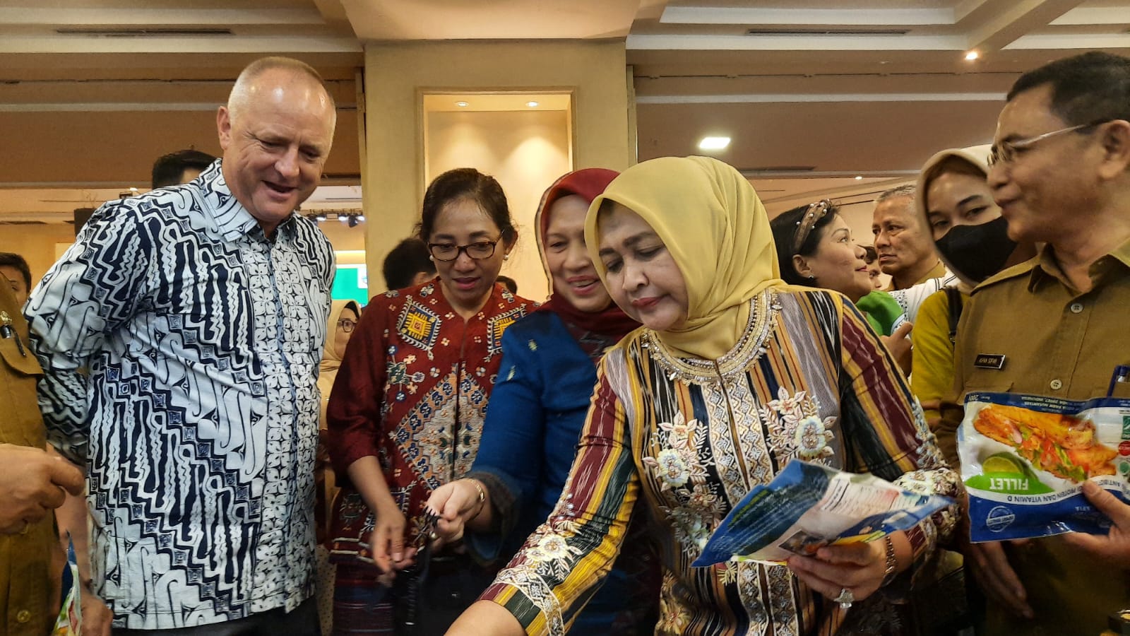 RSI Bersama Dinas Kelautan dan Perikanan Provsu Dukung Industri Kerajinan Lokal