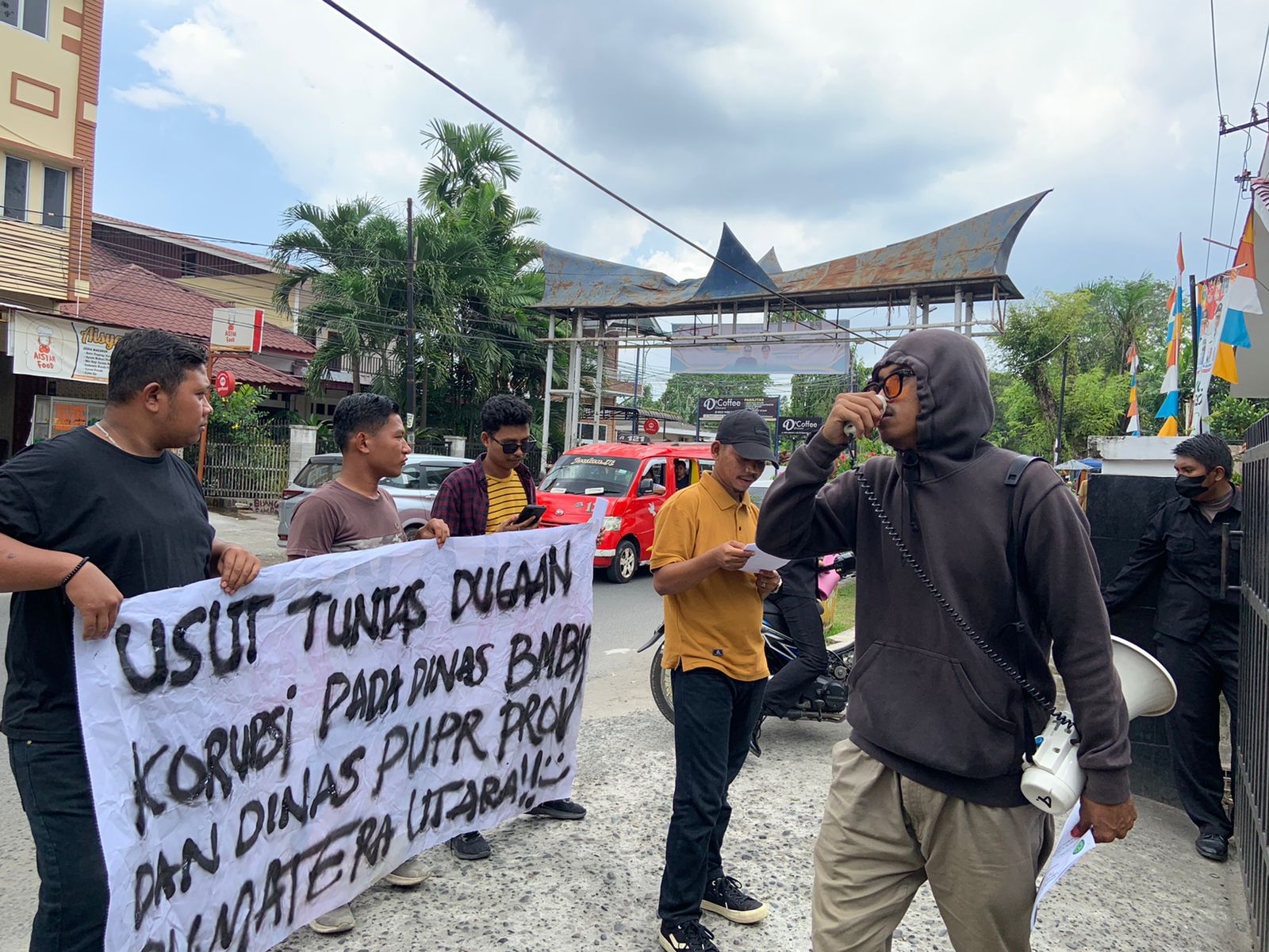 PMP-Sumut Gelar Demo, Desak Adili Kadis PUPR