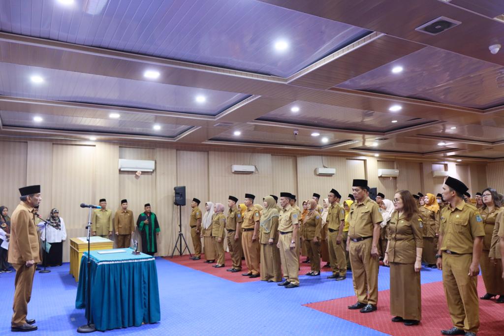 77 Kepsek Binjai Dilantik