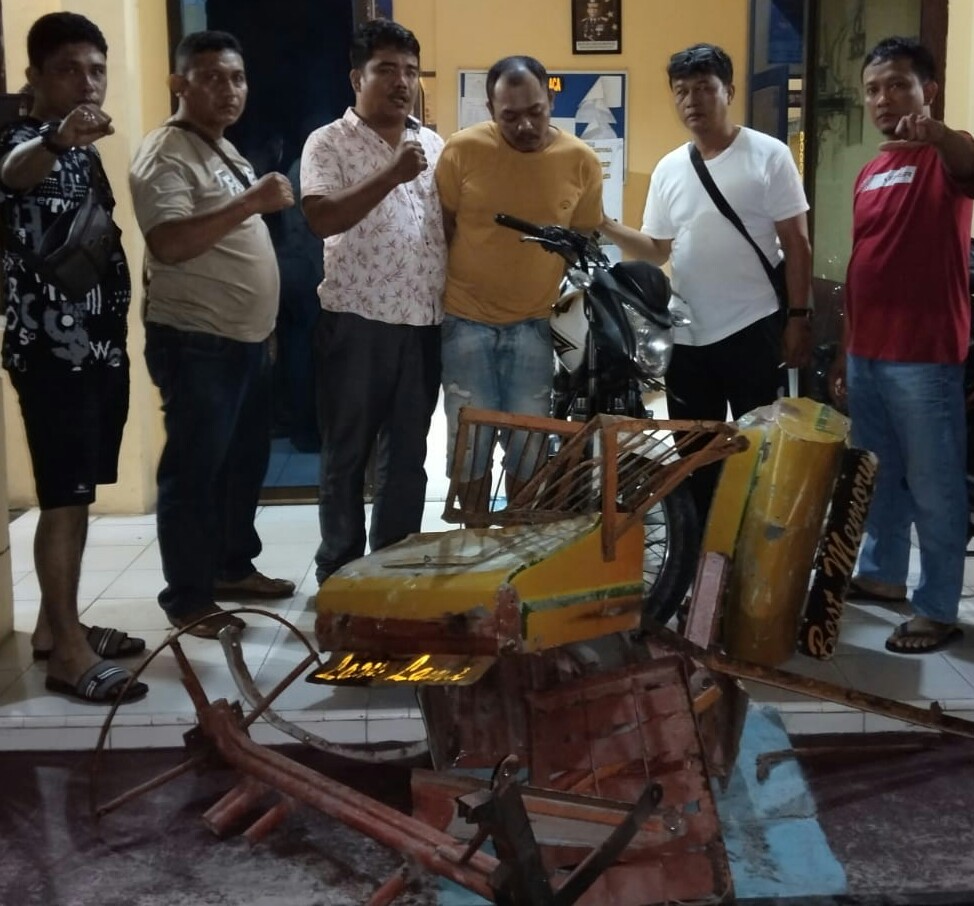 Curi Betor, Pelaku Preteli Jadi Sepeda Motor Biasa